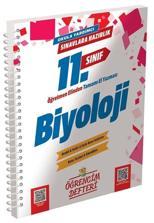 Murat 11. Sınıf Biyoloji Öğrencim Defteri Murat Yayınları