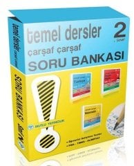 Mutlu 2. Sınıf Temel Dersler Çarşaf Çarşaf Soru Bankası 3 Kitap Set Mutlu Yayınları