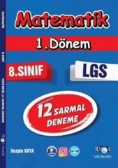 İdol 8. Sınıf Matematik 1. Dönem 12 Sarmal Deneme İdol Yayınları
