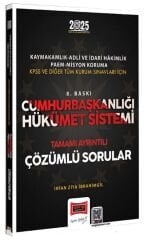 Yargı 2025 KPSS Hakimlik Kaymakamlık Cumhurbaşkanlığı Hükümet Sistemi Çözümlü Sorular Yargı Yayınları