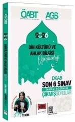 Yargı 2026 ÖABT MEB-AGS Din Kültürü ve Ahlak Bilgisi Öğretmenliği Çıkmış Sorular Son 6 Sınav Çözümlü - Asya Tekin Yargı Yayınları
