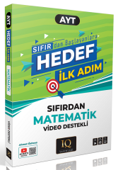 IQ Yayınları YKS AYT Sıfırdan Matematik Hedef İlk Adım Video Destekli Soru Bankası IQ Yayınları