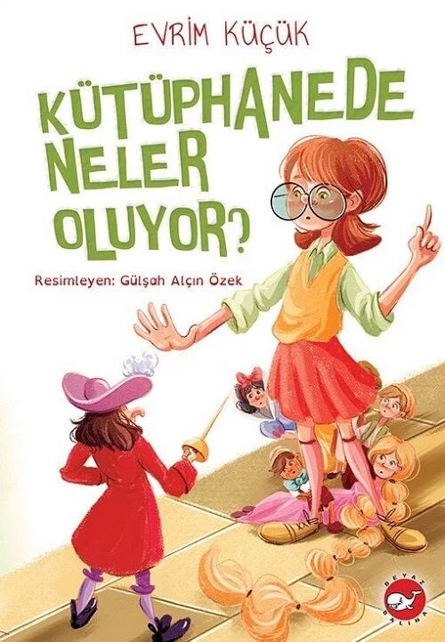 Kütüphanede Neler Oluyor - Evrim Küçük Beyaz Balina Yayınları