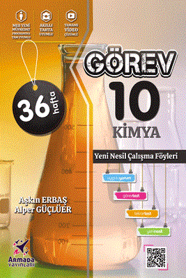 SÜPER FİYAT - Armada 10. Sınıf Kimya Görev Yeni Nesil Çalışma Föyleri Armada Yayınları