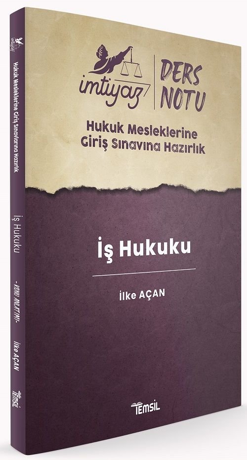 SÜPER FİYAT - Temsil İMTİYAZ HMGS İş Hukuku Ders Notu - İlke Açan Temsil Kitap Yayınları
