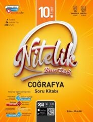 Nitelik 10. Sınıf Coğrafya Beceri Temelli Soru Kitabı Nitelik Yayınları