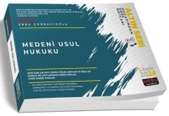 Savaş 2024 Medeni Usul Hukuku Hocasından Ders Notları Altın Seri 5. Baskı - Ebru Çorbacıoğlu Savaş Yayınları
