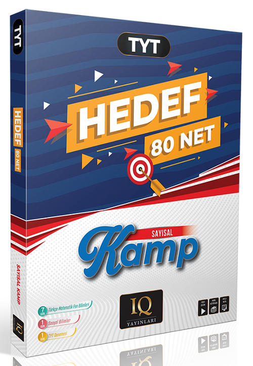 IQ Yayınları YKS TYT Sayısal Hedef 80 Net Kamp IQ Yayınları