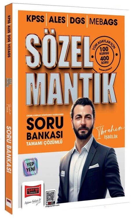 Yargı 2026 KPSS MEB-AGS ALES DGS Sözel Mantık Soru Bankası Çözümlü - İbrahim İşbilir Yargı Yayınları