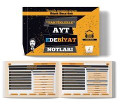Pelikan YKS AYT Taktiklerle Edebiyat Notları - Rüştü Bayındır Pelikan Yayınları