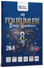 Krallar Karması 8. Sınıf LGS Fen Bilimleri 20x8 Branş Denemeleri Krallar Karması