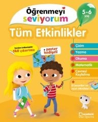 5-6 Yaş Öğrenmeyi Seviyorum - Tüm Etkinlikler Uçanbalık Yayınları