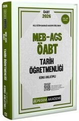 SÜPER FİYAT - Pegem 2026 ÖABT MEB-AGS Tarih Öğretmenliği Konu Anlatımı Pegem Akademi Yayınları