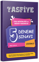 Dizgi Kitap İcra Müdür ve Yardımcılığı Tasfiye 5 Deneme Çözümlü Dizgi Kitap