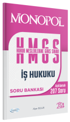 Monopol 2024 HMGS İş Hukuku Soru Bankası - Alper Bulur Monopol Yayınları