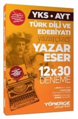 Yönerge 2027 YKS AYT Türk Dili ve Edebiyatı Yazar Eser 12x30 Deneme Yönerge Yayınları