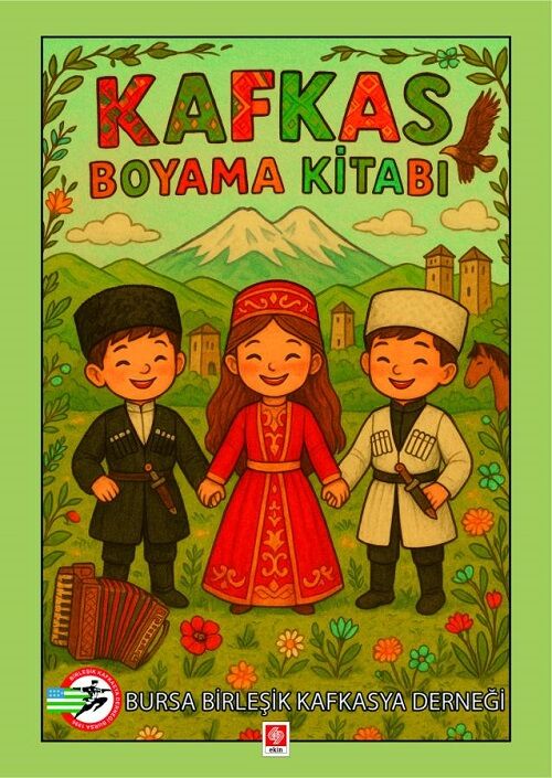Ekin Kafkas Boyama Kitabı Ekin Yayınları
