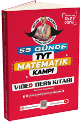 Bıyıklı Matematik YKS TYT 55 Günde Matematik Kampı Video Ders Kitabı - Selim Yüksel Bıyıklı Matematik