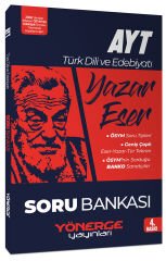 Yönerge 2026 YKS AYT Türk Dili ve Edebiyatı Yazar Eser Soru Bankası Yönerge Yayınları