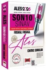 Yargı 2026 ALES VIP Çıkmış Sorular Son 10 Sınav Fasikül Çözümlü Yargı Yayınları