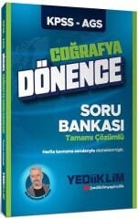 Yediiklim 2026 KPSS MEB-AGS Coğrafya Dönence Soru Bankası Çözümlü -  Muhammet Akın Yediiklim Yayınları