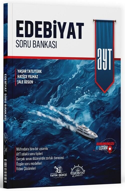 Edebiyat Denizi YKS AYT Edebiyat Soru Bankası Çözümlü Edebiyat Denizi