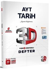 3D Yayınları YKS AYT Tarih Video Destekli Defter 3D Yayınları