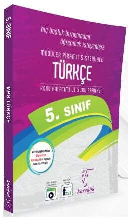 Karekök 5. Sınıf Türkçe MPS Konu Anlatımlı Soru Bankası Karekök Yayınları