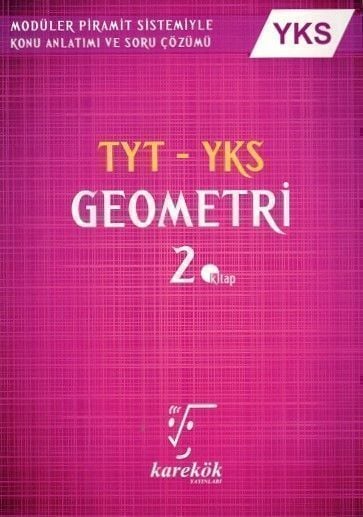 SÜPER FİYAT - Karekök YKS TYT AYT Geometri MPS Soru Bankası 2. Kitap Karekök Yayınları
