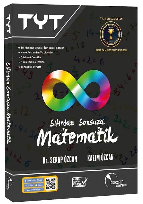 Doktrin YKS TYT KPSS Sıfırdan Sonsuza Matematik Konu Özetli Soru Bankası - Kazım Özcan Doktrin Yayınları