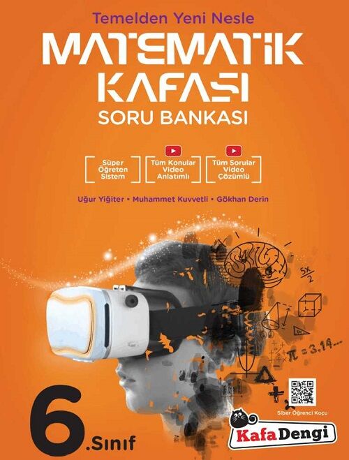 Kafadengi 6. Sınıf Matematik Kafası Soru Bankası Kafadengi Yayınları