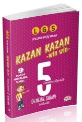 Editör LGS Kazan Kazan 5 Deneme Sınavı Çözümlü Editör Yayınları