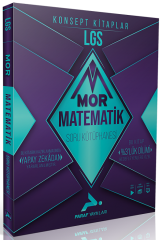 Paraf 8. Sınıf LGS Mor Matematik Konsept Soru Kütüphanesi Paraf Yayınları