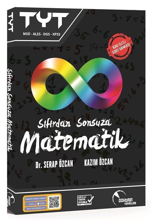 Doktrin YKS TYT KPSS Sıfırdan Sonsuza Matematik Konu Özetli Soru Bankası - Kazım Özcan Doktrin Yayınları