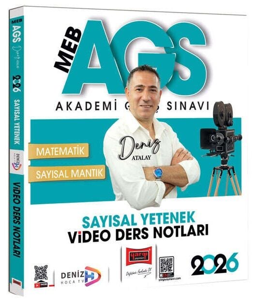 Yargı 2026 MEB-AGS Sayısal Yetenek Video Ders Notları - Deniz Atalay Yargı Yayınları