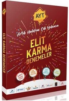 Elit Karma YKS AYT Elit Karma 8 Deneme Video Çözümlü Elit Karma