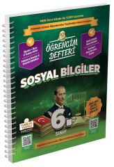 Murat 6. Sınıf Sosyal Bilgiler Maarif Modeli Öğrencim Defteri Murat Yayınları