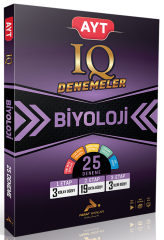 Paraf YKS AYT Biyoloji IQ 25 Deneme Paraf Yayınları