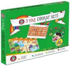 Çocuk Akademi 3 Yaş Dikkat Seti Çocuk Akademi