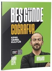 Retro 2026 KPSS Coğrafya 5 Beş Günde Kamp Kitabı - Önay Çepe Retro Yayıncılık