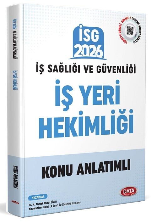 Data 2026 İSG İş Sağlığı ve Güvenliği İş Yeri Hekimliği Konu Anlatımlı Data Yayınları