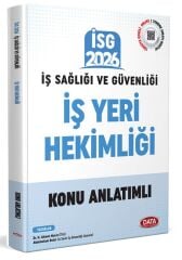 Data 2026 İSG İş Sağlığı ve Güvenliği İş Yeri Hekimliği Konu Anlatımlı Data Yayınları