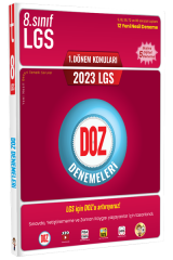Tonguç 2023 8. Sınıf LGS 1. Dönem Doz Denemeleri Video Çözümlü Tonguç Akademi