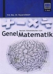 Murathan Meslek Yüksekokulları İçin Genel Matematik - Veysel Atasoy Murathan Yayınları