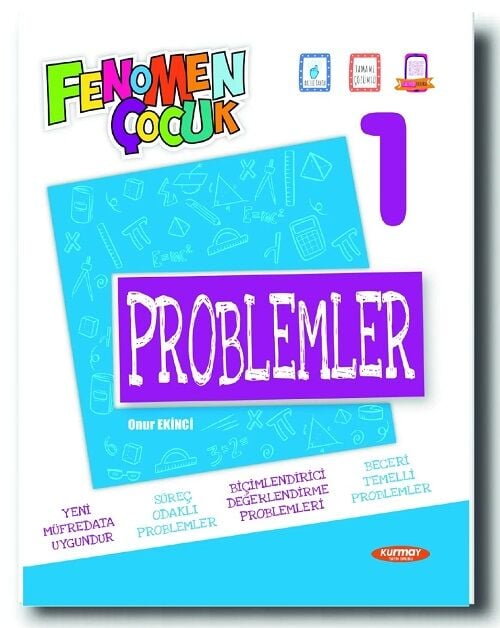 Kurmay ELT 1. Sınıf Fenomen Çocuk Problemler Kitabı Kurmay ELT Yayınları