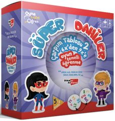 Dikkat Atölyesi Süper Dahiler Çarpım Tablosu 2 Dikkat Atölyesi Yayınları