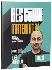 Retro 2026 KPSS Matematik Beş Günde Kamp Kitabı - İlker Karabulut Retro Yayıncılık