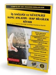 Pelikan 2027 İSG İş Sağlığı ve Güvenliği Konu Anlatım ve Hap Bilgiler Kitabı - Muhammed Nurullah Acar Pelikan Yayınları
