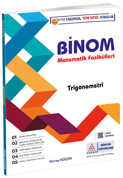 Gür YKS TYT AYT Binom Matematik Fasikülleri - Trigonometri Gür Yayınları