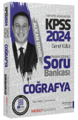 SÜPER FİYAT - İndeks Akademi 2024 KPSS Coğrafya Soru Bankası Çözümlü - Alican Demir İndeks Akademi Yayıncılık